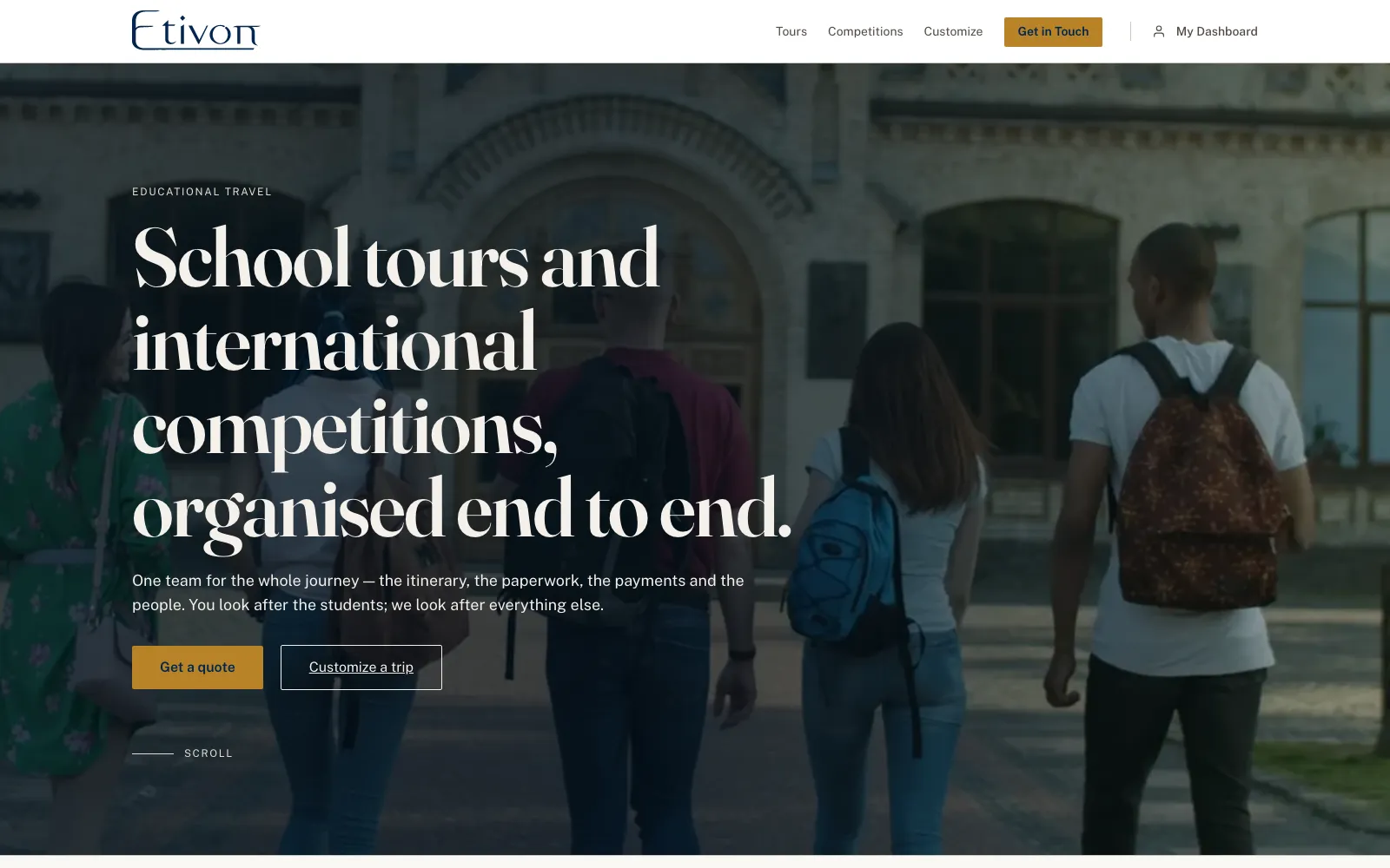 Etivon home page